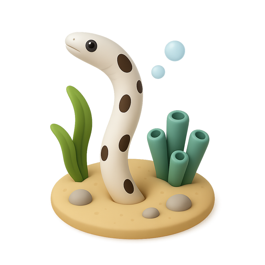 Garden Eel 3D Icon — Free PNG Download | Thiings