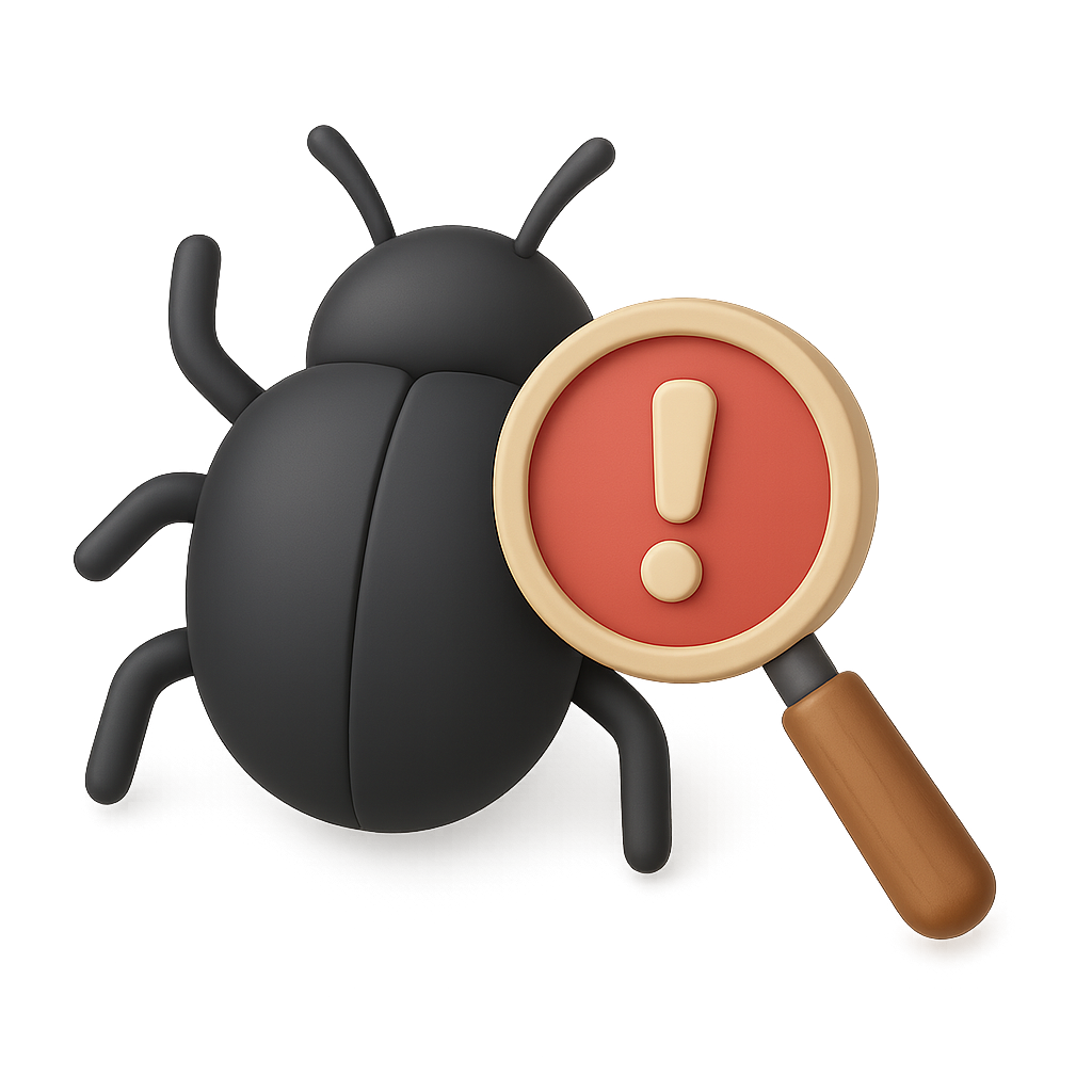 Debug 3D Icon — Free PNG Download | Thiings