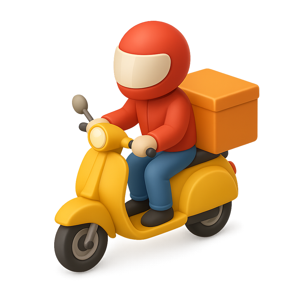 Delivery Rider | Thiings Collection