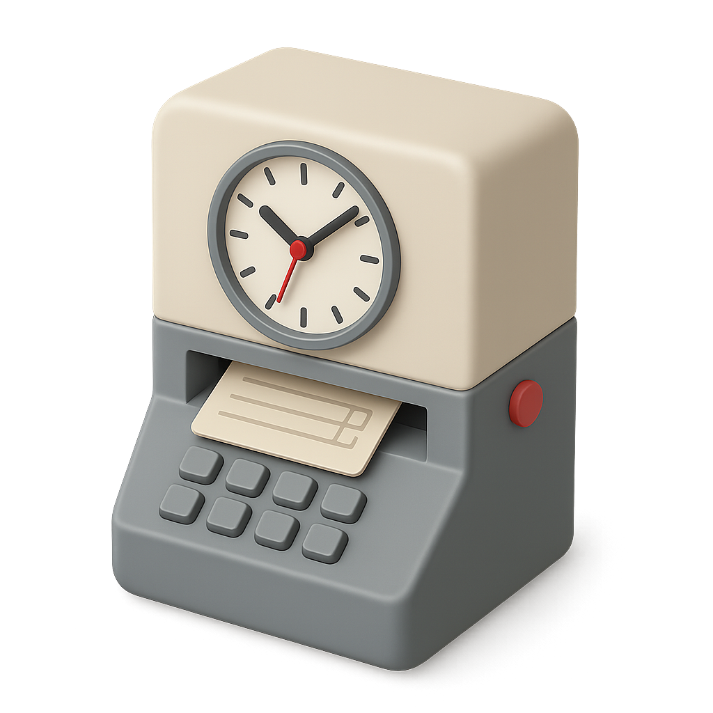 Time clock | Thiings Collection | Thiings