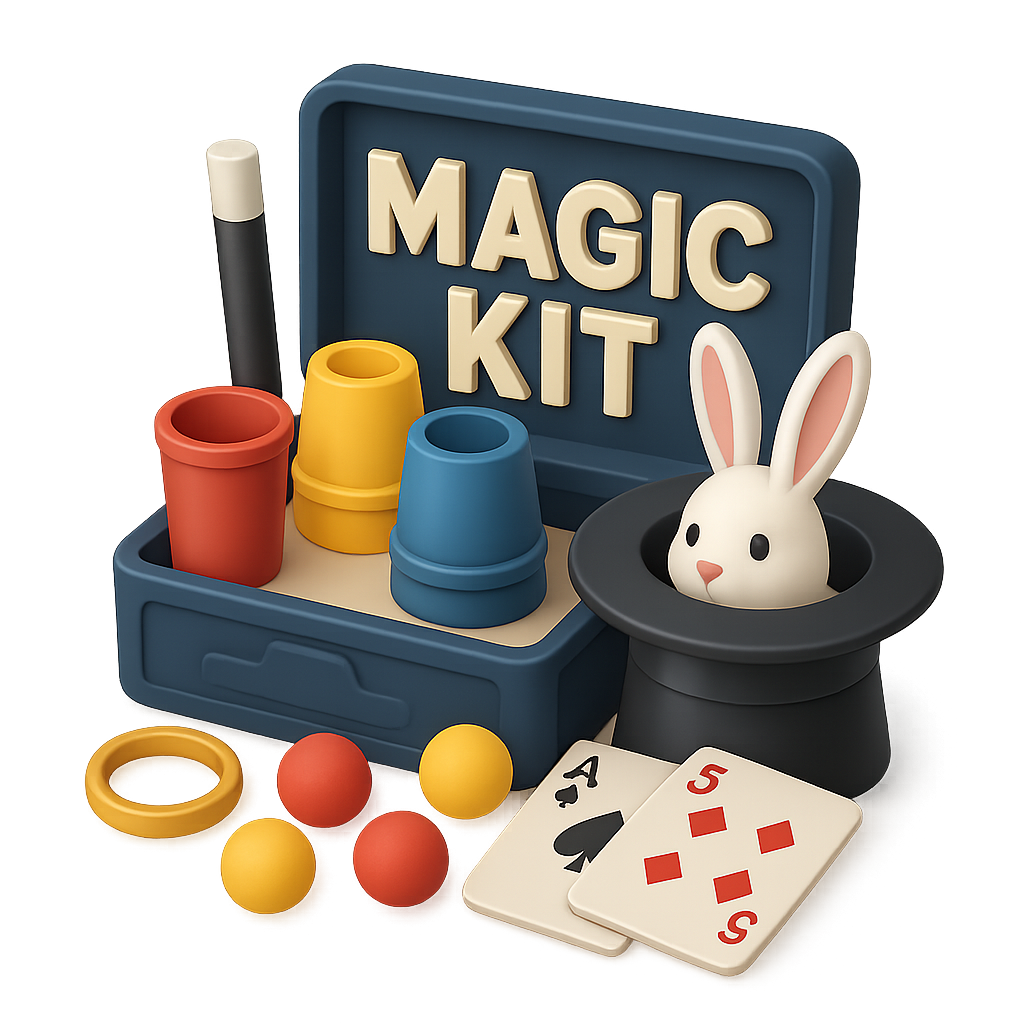 Magic kit 3D Icon — Free PNG Download | Thiings