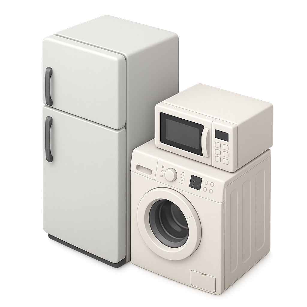 Home Appliances 3D Icon — Free PNG Download | Thiings