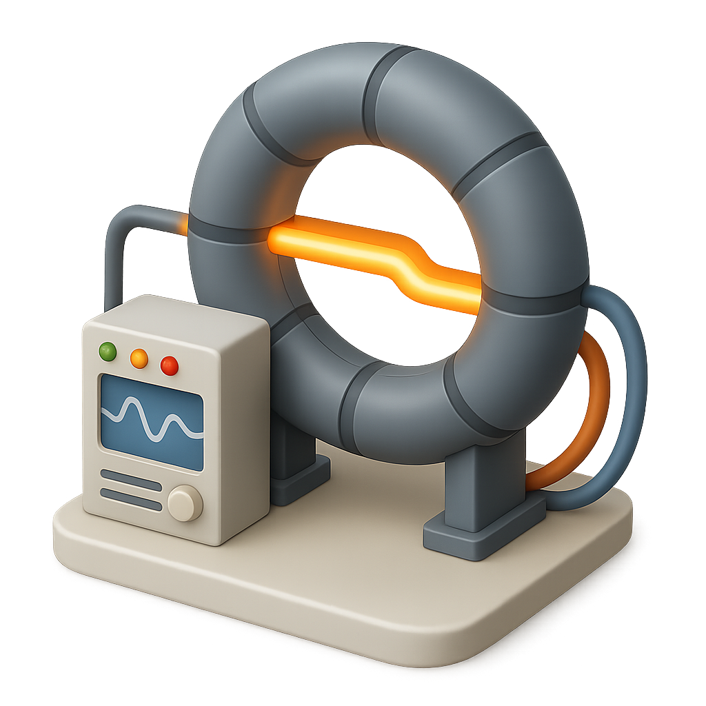 Particle Accelerator 3D Icon — Free PNG Download | Thiings