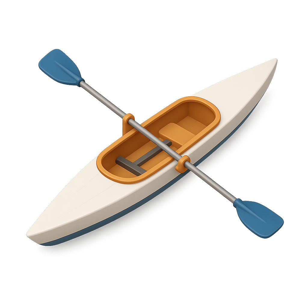 Rowing Shell Red Rowing shell 3D Icon — Free PNG Download | Thiings