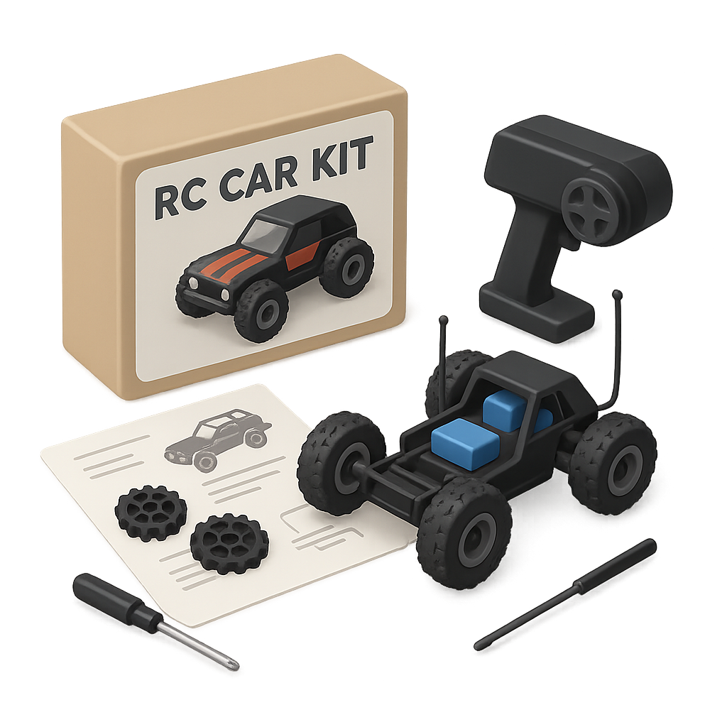 Rc Rig Png File RC Car Kit 3D Icon — Free PNG Download | Thiings