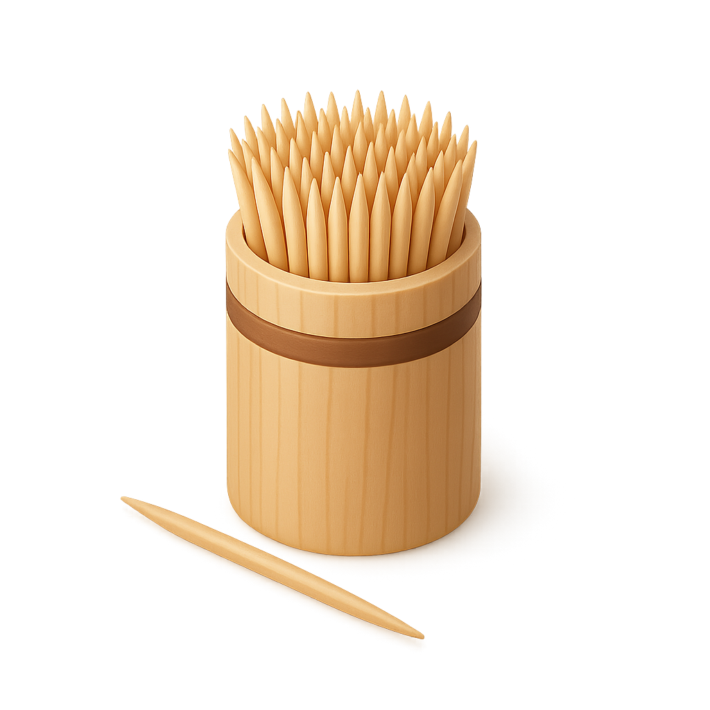Toothpick 3D Icon — Free PNG Download | Thiings