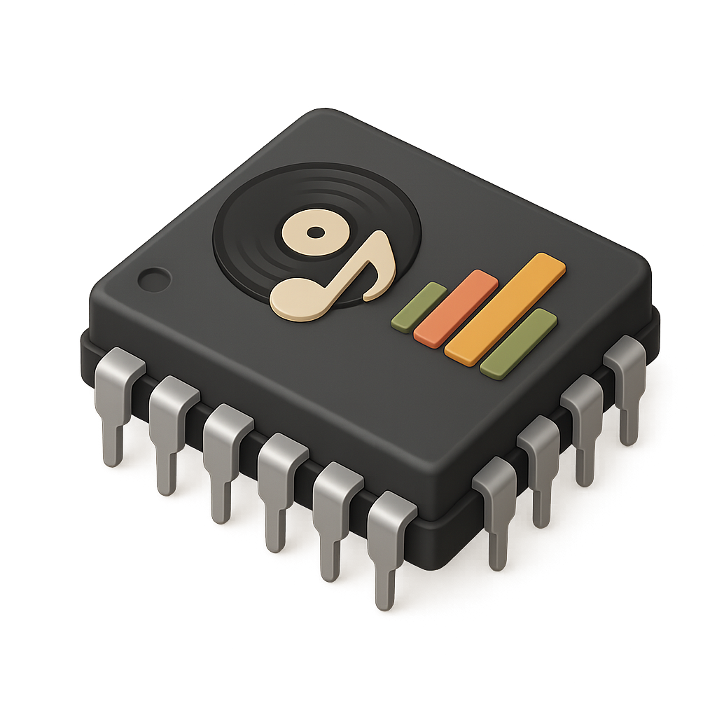 8-Bit Sound Chip 3D Icon — Free PNG Download | Thiings