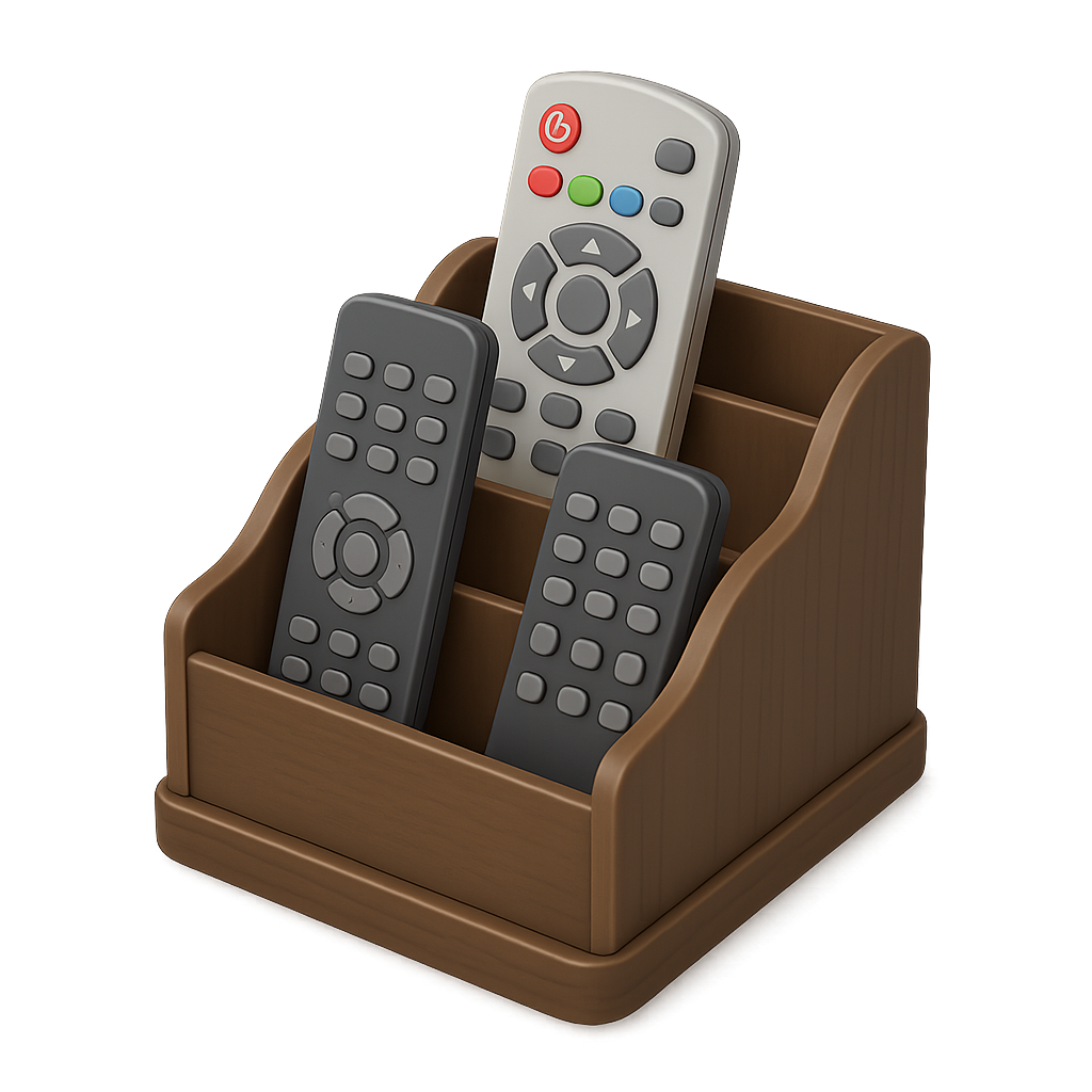 Remote Organizer 3D Icon — Free PNG Download | Thiings