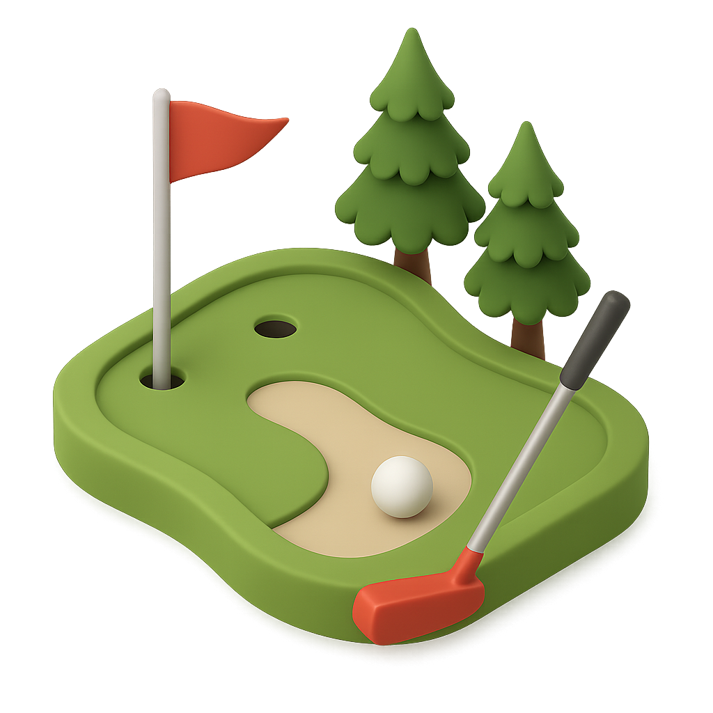 Miniature Golf Course Thiings Collection