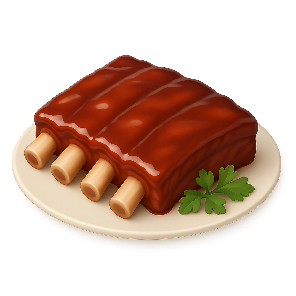Ribs 3D Icon — Free PNG Download | Thiings